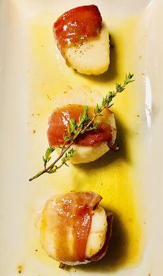 Scallops | speck | thyme