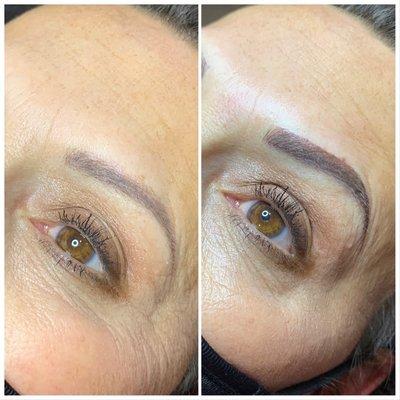 Microblading touchup