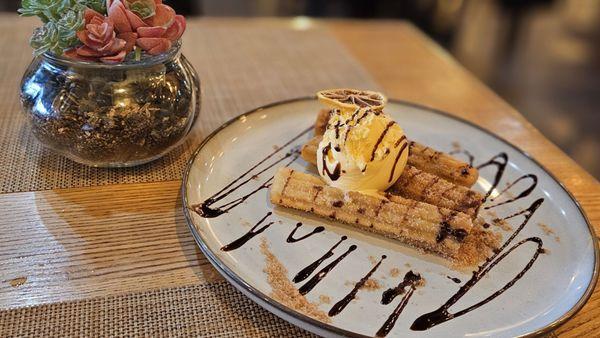 Cinnamon & Caramel Churros