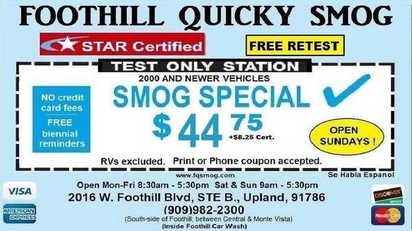 smog check coupon