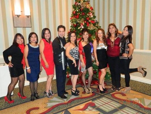 Our San Diego dental staff, Christmas 2011