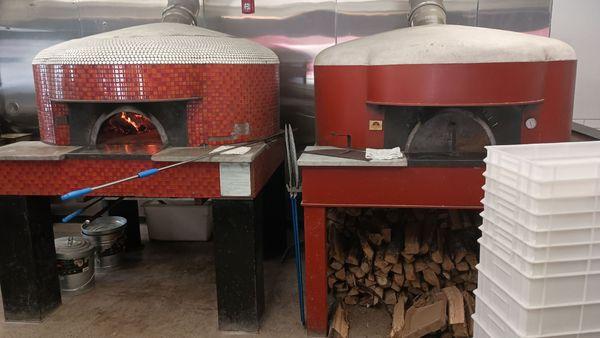 Real wood fired oven!