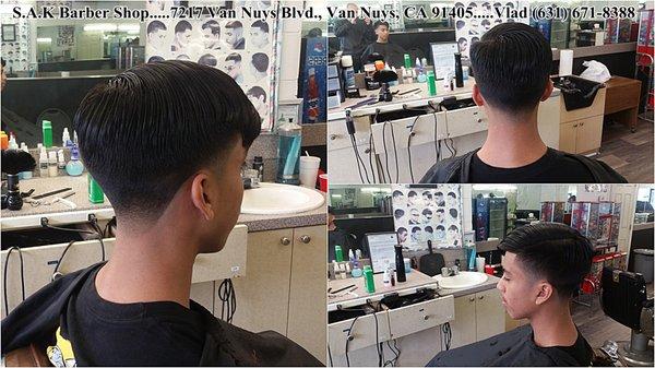 Comb Over Taper Fade