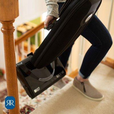 The R17 is one lightweight vacuum that doesn't sacrifice cleaning power. You can easily carry it up the stairs, keeping every floor clean.