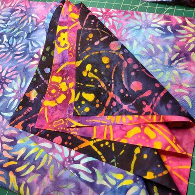 Funky batik fat quarters!