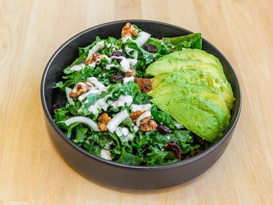 Kale avocado salad