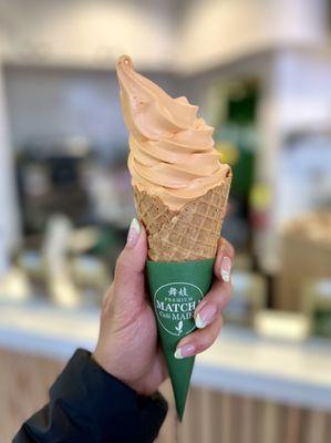 Thai tea soft serve