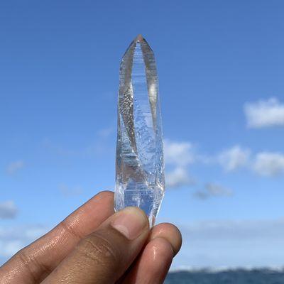 Happy lemurian seed crystal