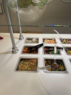 Toppings bar