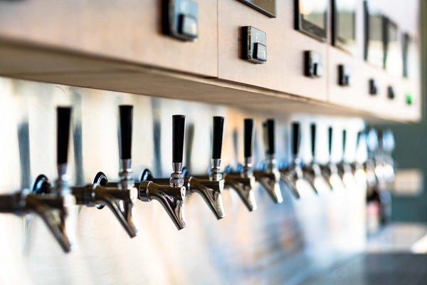 Self serve craft beer (photo credit Haley Hill Photography)