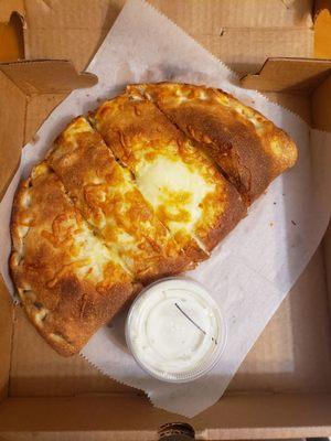 Gold fever calzone