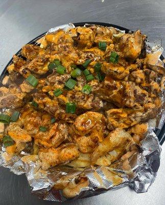 Hibachi 3 surf&turf fries