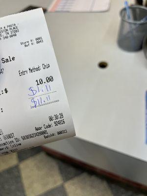 $11.11