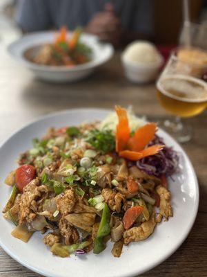 Drunken noodles