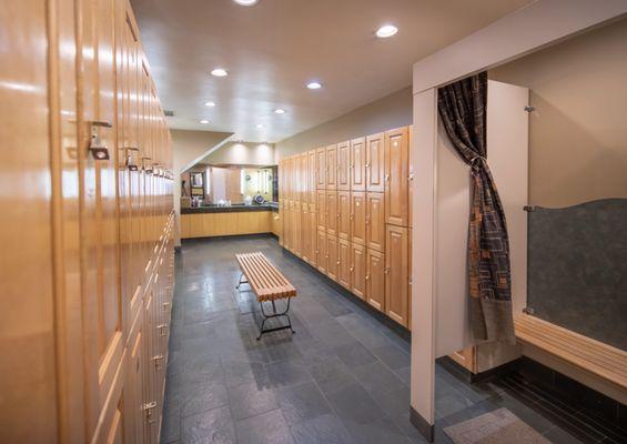 Locker room