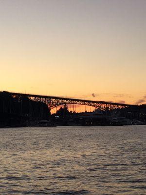 Sunsets while on the water are sublime