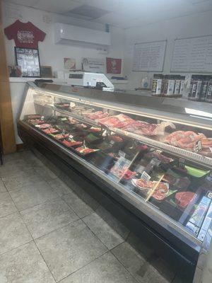 Meat display case