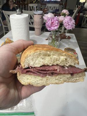 Pastrami sandwich