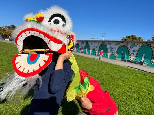 Chinese New Year Cultural Activity - Lion Dance experience