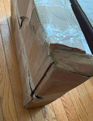 Damaged box