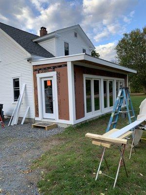 Custom porch New Hampshire