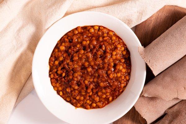 spicy red lentil stew