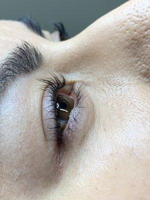 Eyelash lift