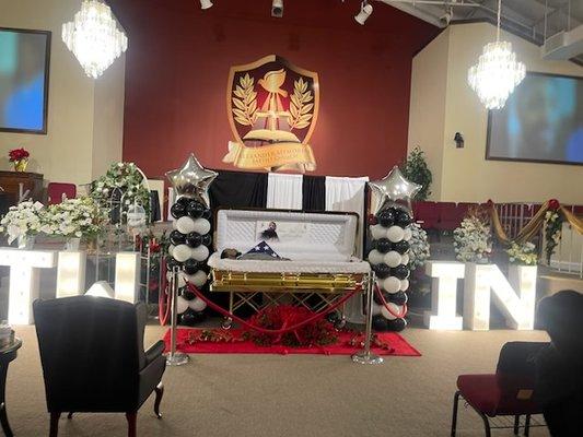 Custom Funeral Arrangement