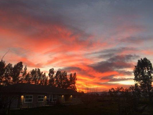 Evening at the Ranch