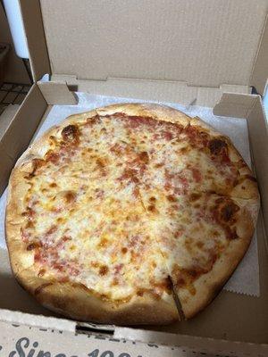 Small cheese pizza