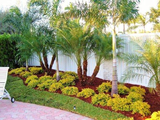 Complete landscaping project, completed by Ted Conner Landscaping