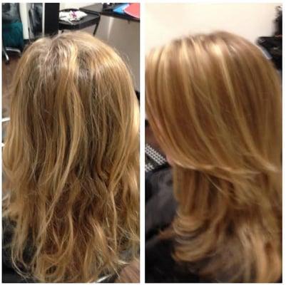 3 Deluxe Color, Haircut, Highlight and Blowout