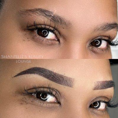 Ombré brows