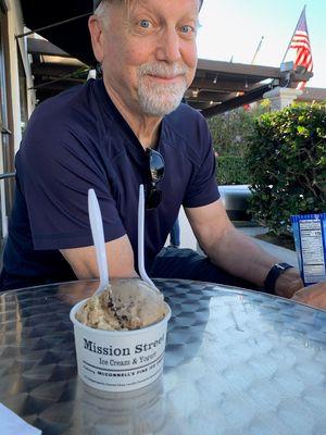 I love Mission Street ice cream.