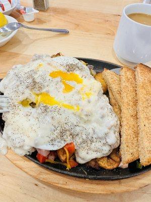 Peach valley skillet