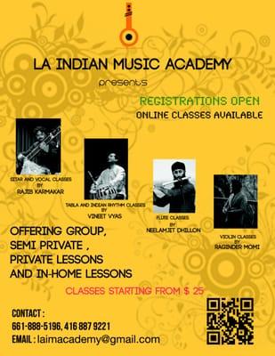 LOS ANGELES INDIAN MUSIC ACADEMY