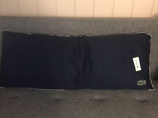 Lacoste Body Pillow