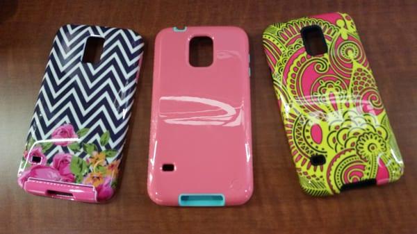 Some of my new cases from Cellairis!! :)