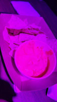 Queso and chips