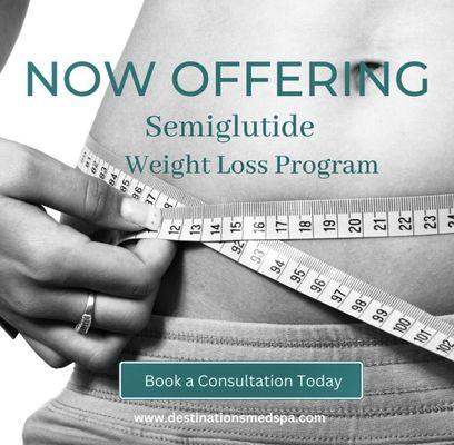 Weight loss injections are here. Semaglutide is available now. #weightlossinjections #semaglutide