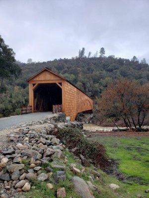 The completed overhaul of the bridge