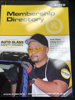 Onsiteautoglass strives to be the best in the industry. Our technician was on the front cover of the prestigious AGSC magazine.