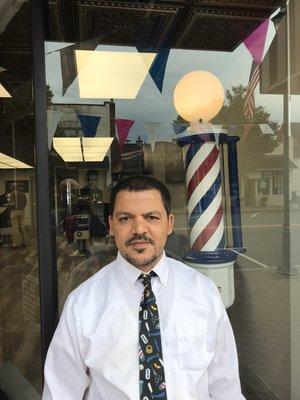 Barber Hassan.Allendale Barber Shop.Allendale.New Jersey . USA