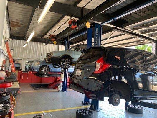 Corrective Maintenance: suspension, steering, check engine light, engine repair services, transmission service and more...