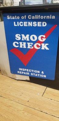 Smog check time