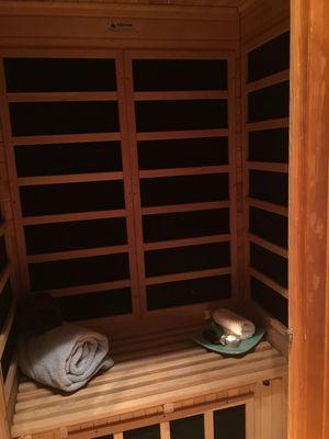 Infrared sauna