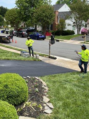 Drive way paving