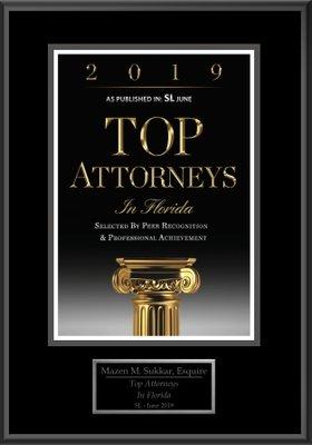 TOP ATTORNEYS 2019, MARTINDALE-HUBBELL