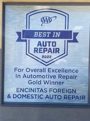 Best In Auto Repair 2022