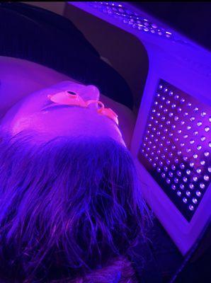 LED treatment-anti aging-acne-brightening